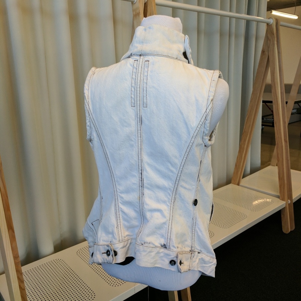 Rick Owens DRKSHDW Denim Vest - Picture 2 of 8