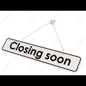 CLOSING MY CLOSET AT THE END OF FEBRUARY!!!!!!