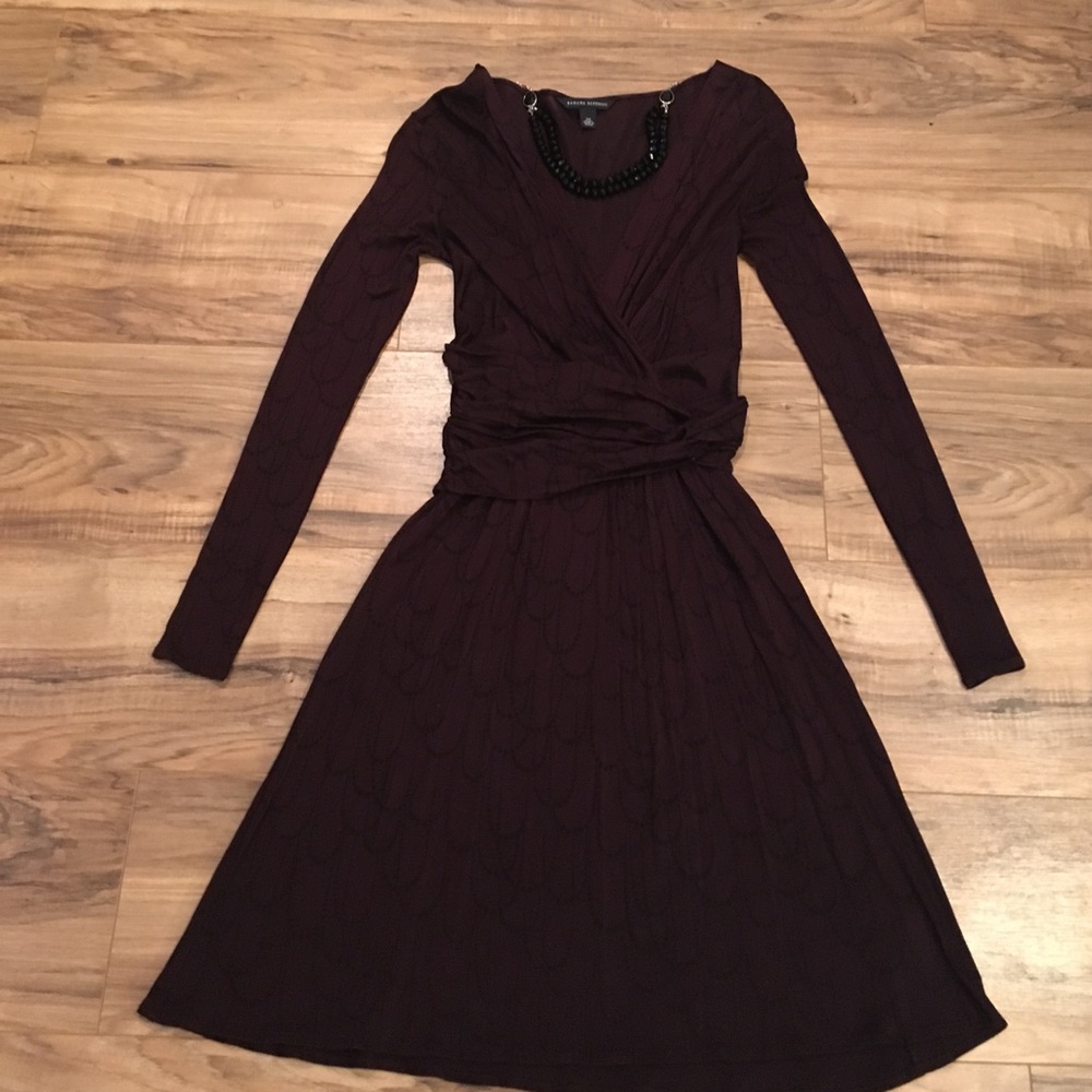 Banana Republic Faux Wrap Jersey Dress Size XS