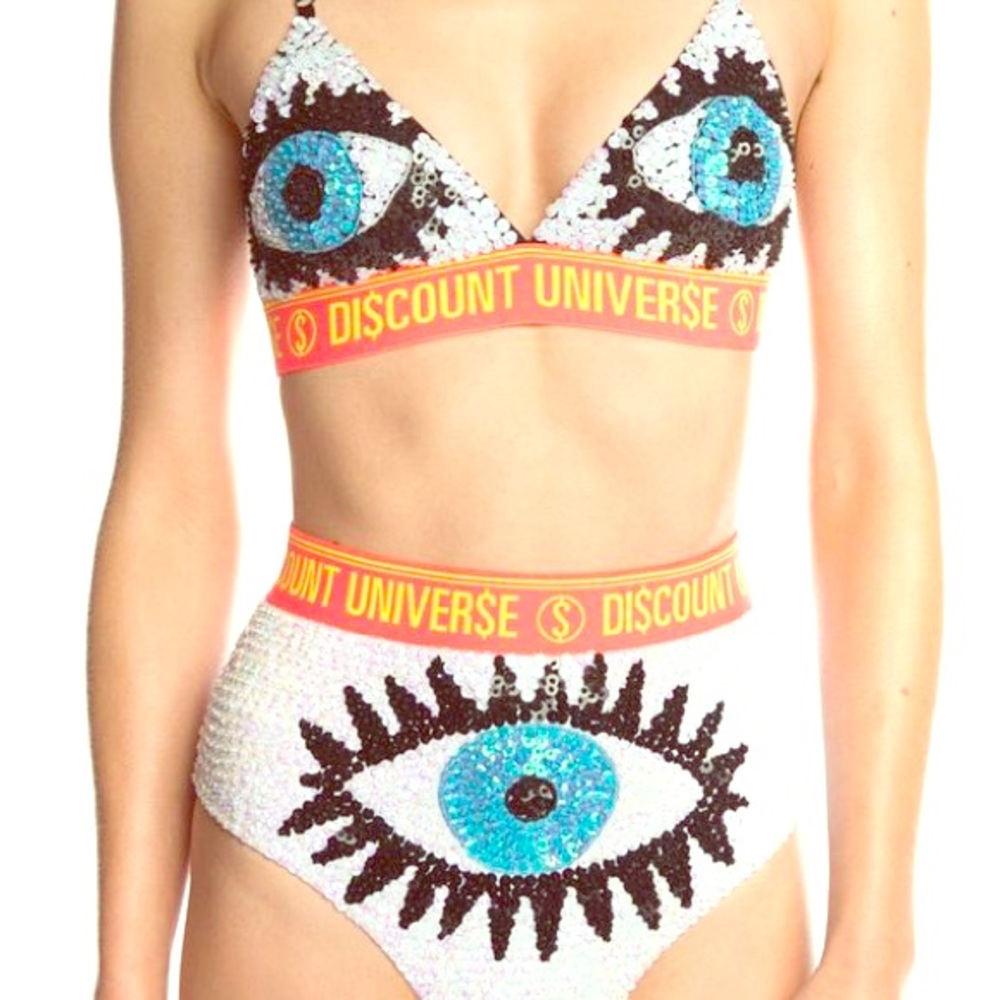 NEW WITH TAGS - DI$COUNT UNIVER$E - "Evil Eye" Set