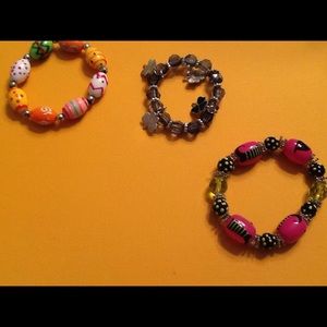 Adorable Halloween/Easter/St. Patrick's bracelets!