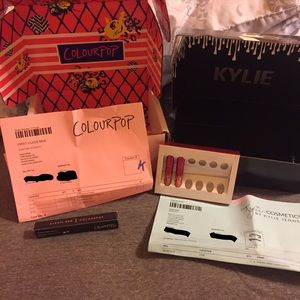 Kylie Cosmetics Vday Mini and ColourpopxAlexis Ren