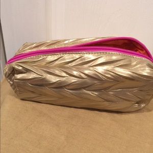 Gold make up case