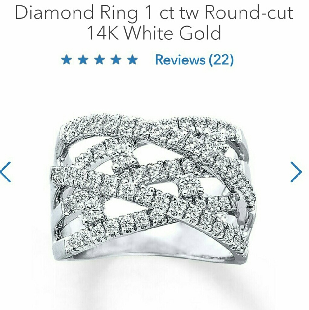 Beautiful 1 ct tw diamond ring. Reasonable offers!