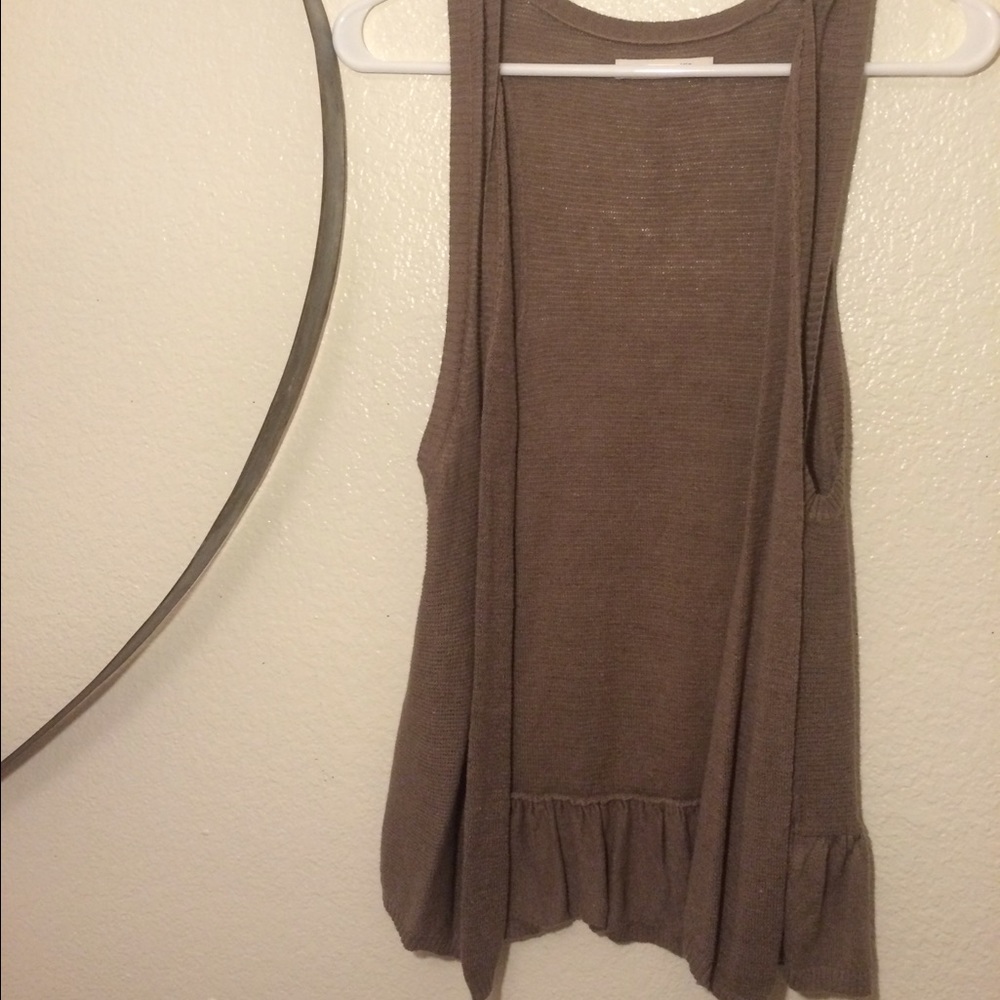 Old Navy brown sleeveless tunic