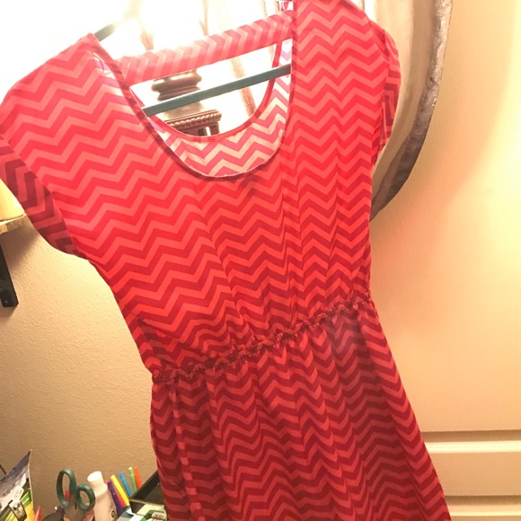 NWOT-Candies Chevron Dress ❤️ - Picture 2 of 4