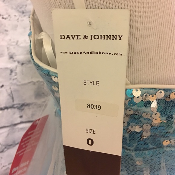 Blue homecoming / prom dress - Picture 4 of 4