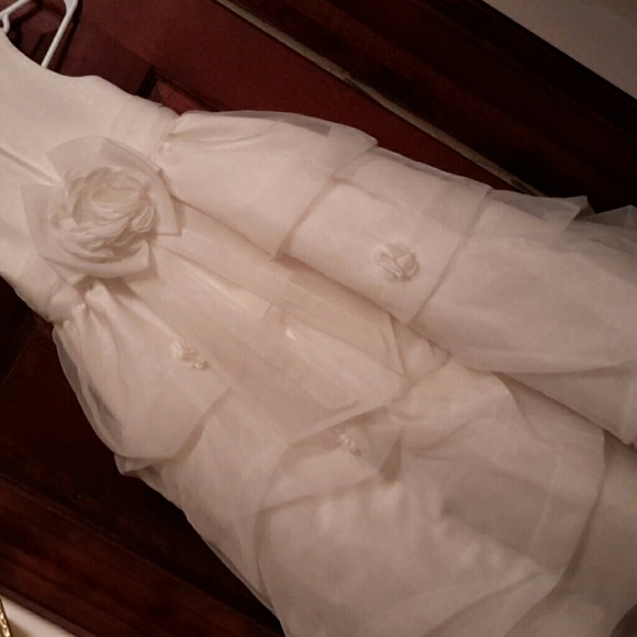 Girls pageant /flower girl/  first communion dress - Picture 3 of 4
