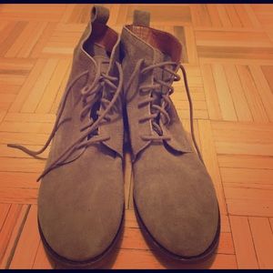 Lucky Brand lace up boots