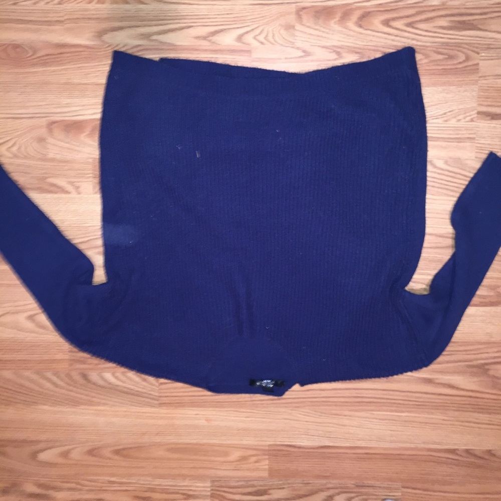 Big Cozy Blue Sweater
