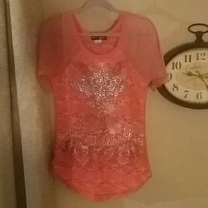 Cute angels and diamonds shirt from Buckle.