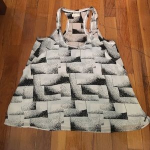 UO Racerback Tank w/ Beaded Embroidering