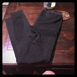 Black gymshark leggings great condition!!!
