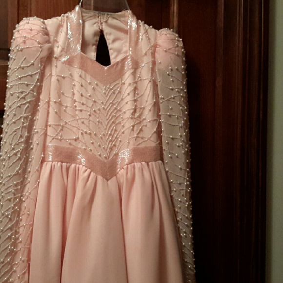 Girl  pageant / flower girl gown pale pink - Picture 2 of 4