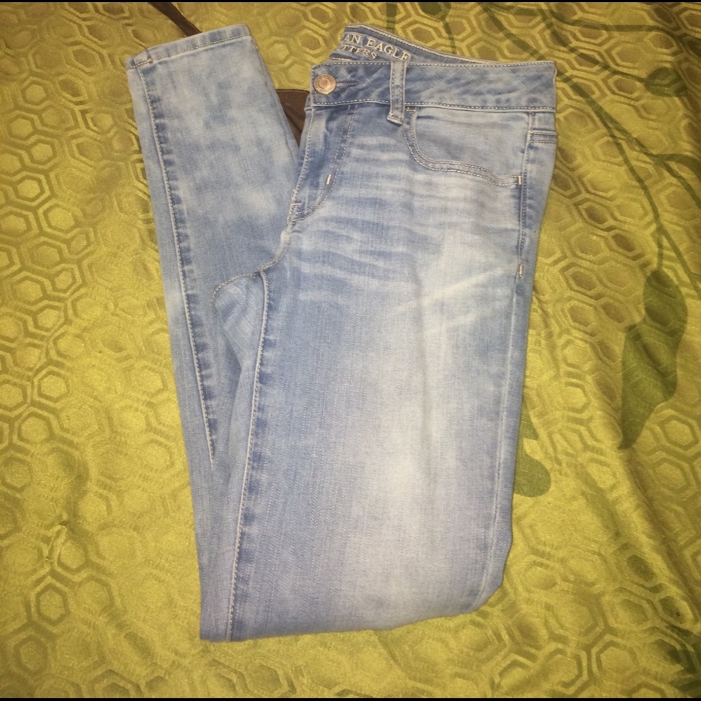 American Eagle distressed/destroyed jeans