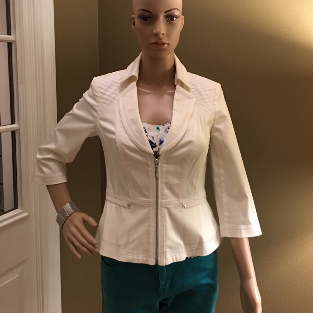 WHBM Zipper jacket