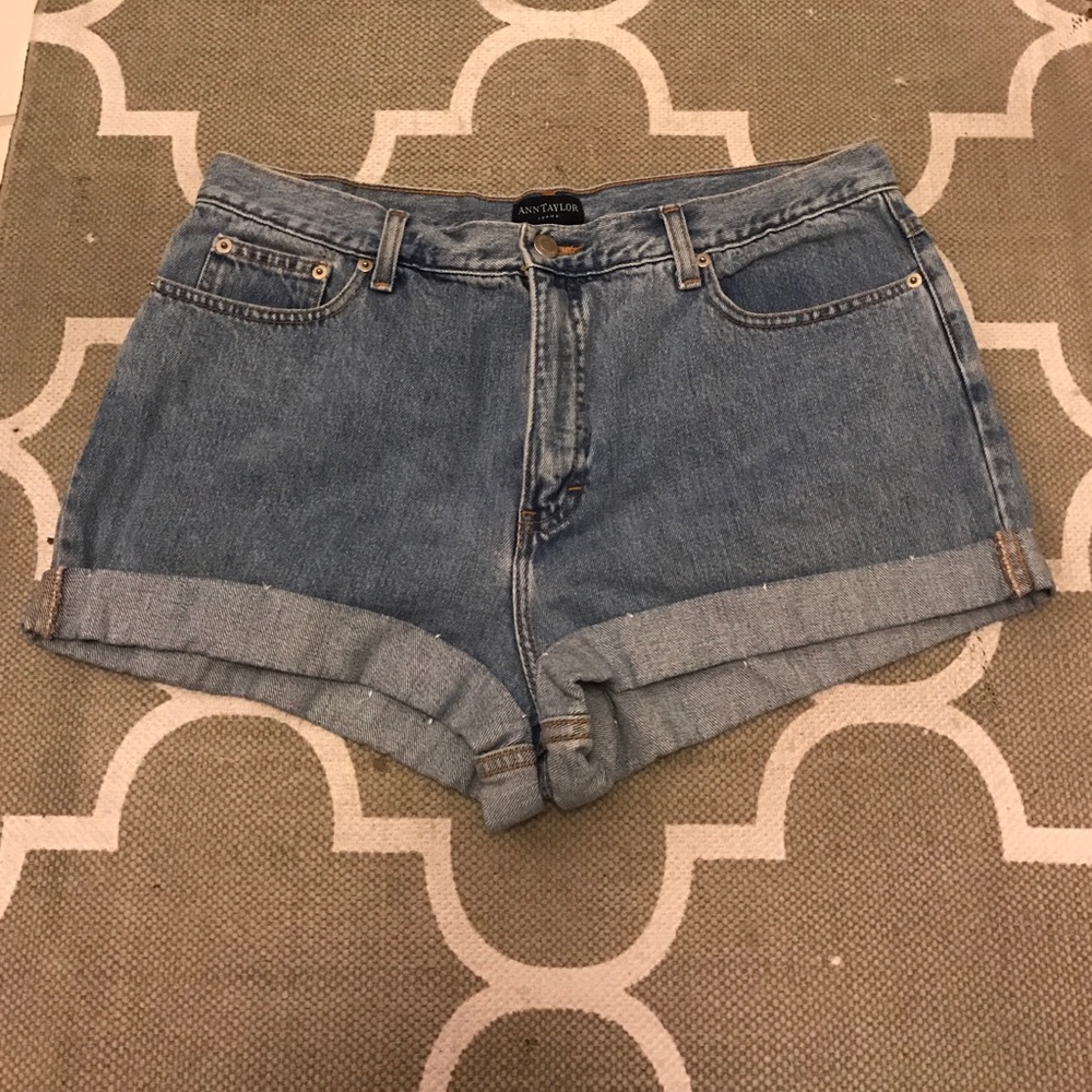 High wasted jean Shorts ||14|| made by me!