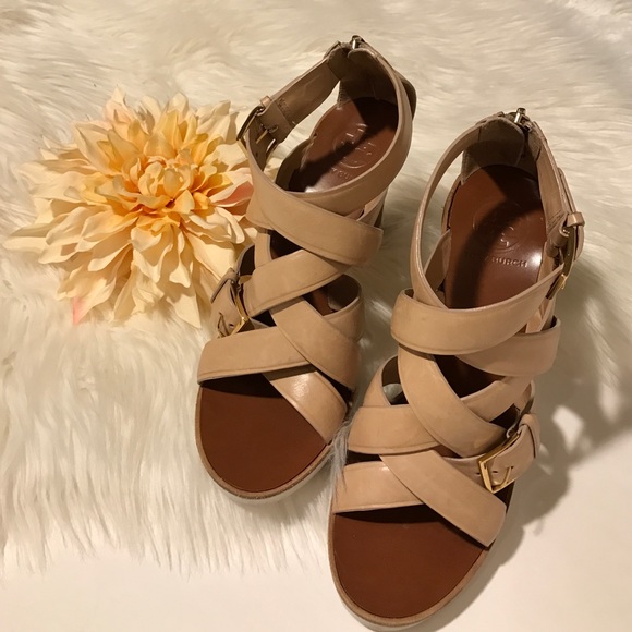 Tory Burch Shoes - Tory Burch Strap Nude Sandals