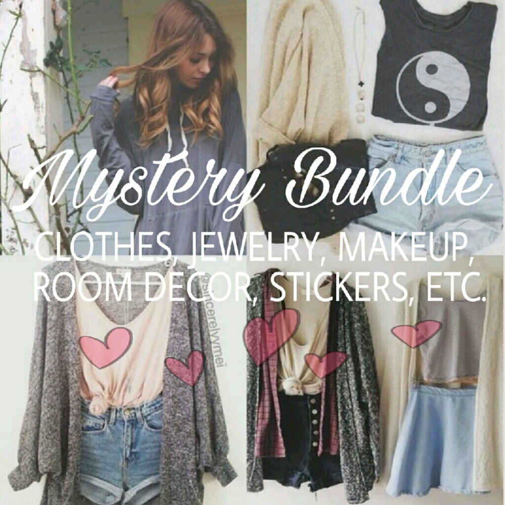 mystery bundle: clothes, jewelry and more!