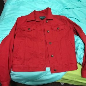 Red Ralph Lauren Jean jacket