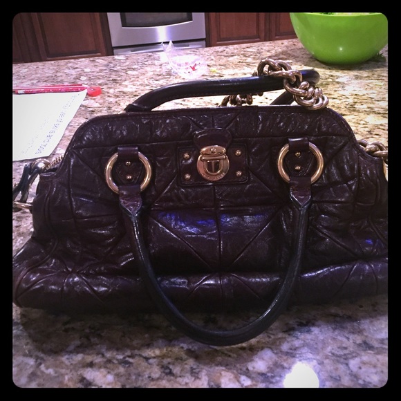 Marc Jacobs quilted bag with chain handle