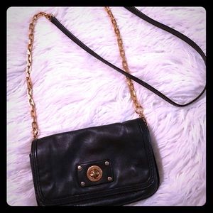 Marc By Marc Jacobs Black Leather Crossbody Bag