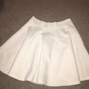 Lace high waisted skirt