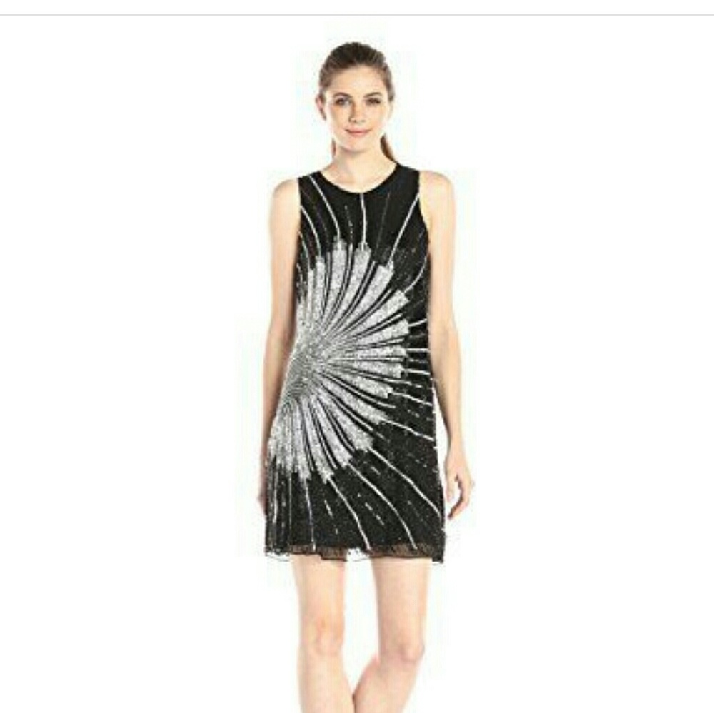Parker Allegra Embellished Dress Size 2 NWT