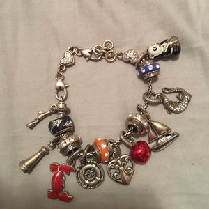 Brighton bracelet with 14 charms