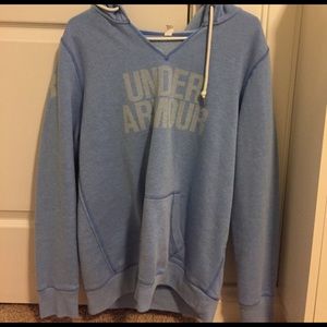 Blue Under Armour V-neck sweatshirt