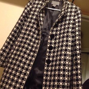 Black and Cream Ann Taylor