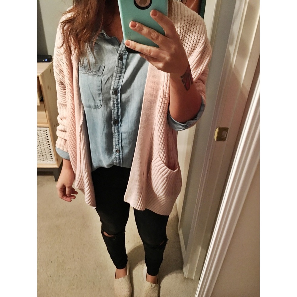 BDG oversized boyfriend knit cardigan