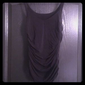 Fendi black tank top w thin straps, euro size 38