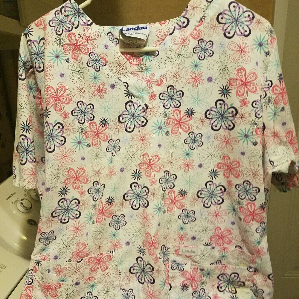 Cute scrub top
