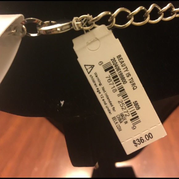 New --Beauty Is TURQ--Necklace - Picture 3 of 6