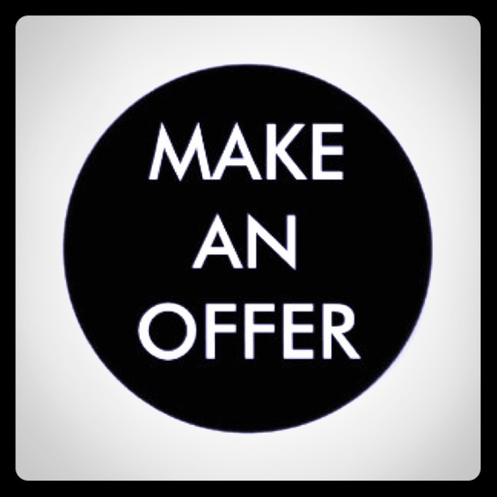 Accepting all reasonable offers!