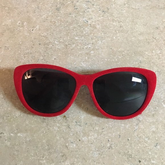 ASOS Accessories - Red Vintage Cat Eye Sungalsses