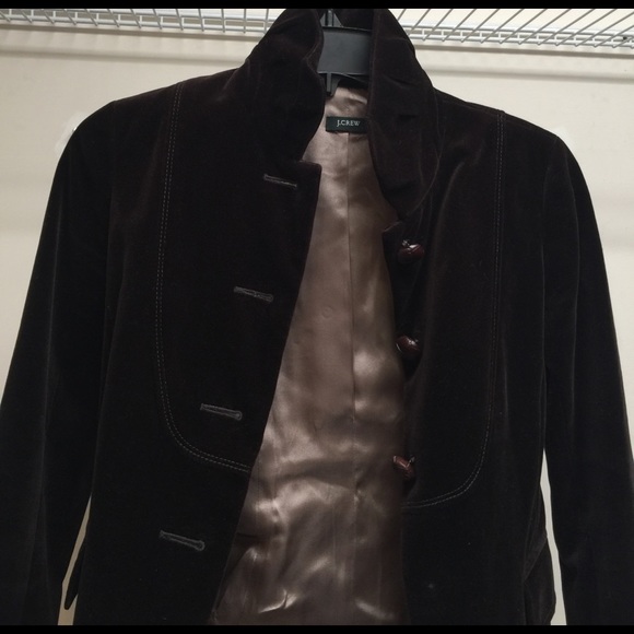 J CREW velvet blazer - Picture 1 of 6