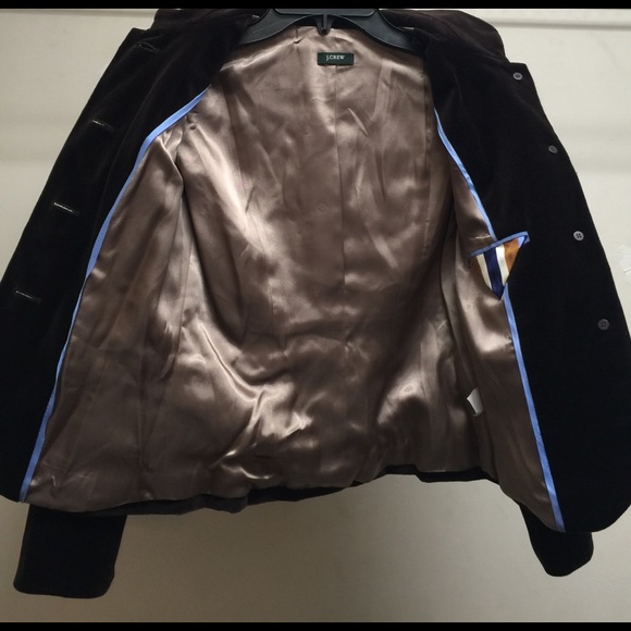 J CREW velvet blazer - Picture 6 of 6