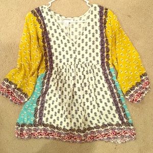 Motherhood maternity small boho top.