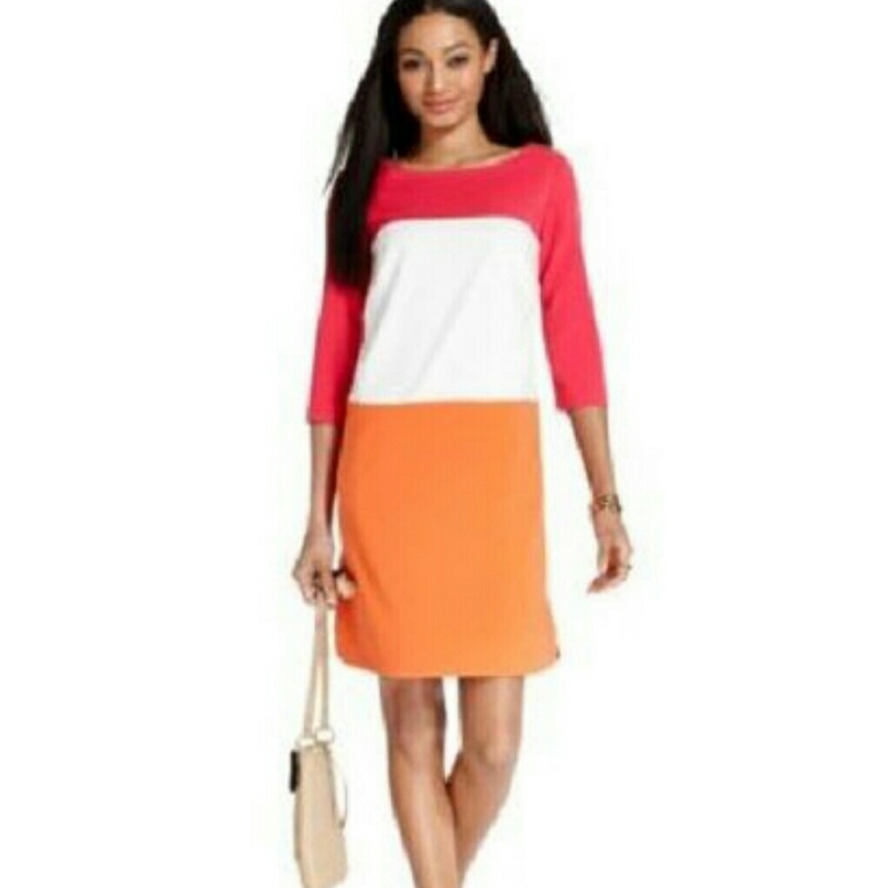 Tommy Hilfiger colorblock dress size L