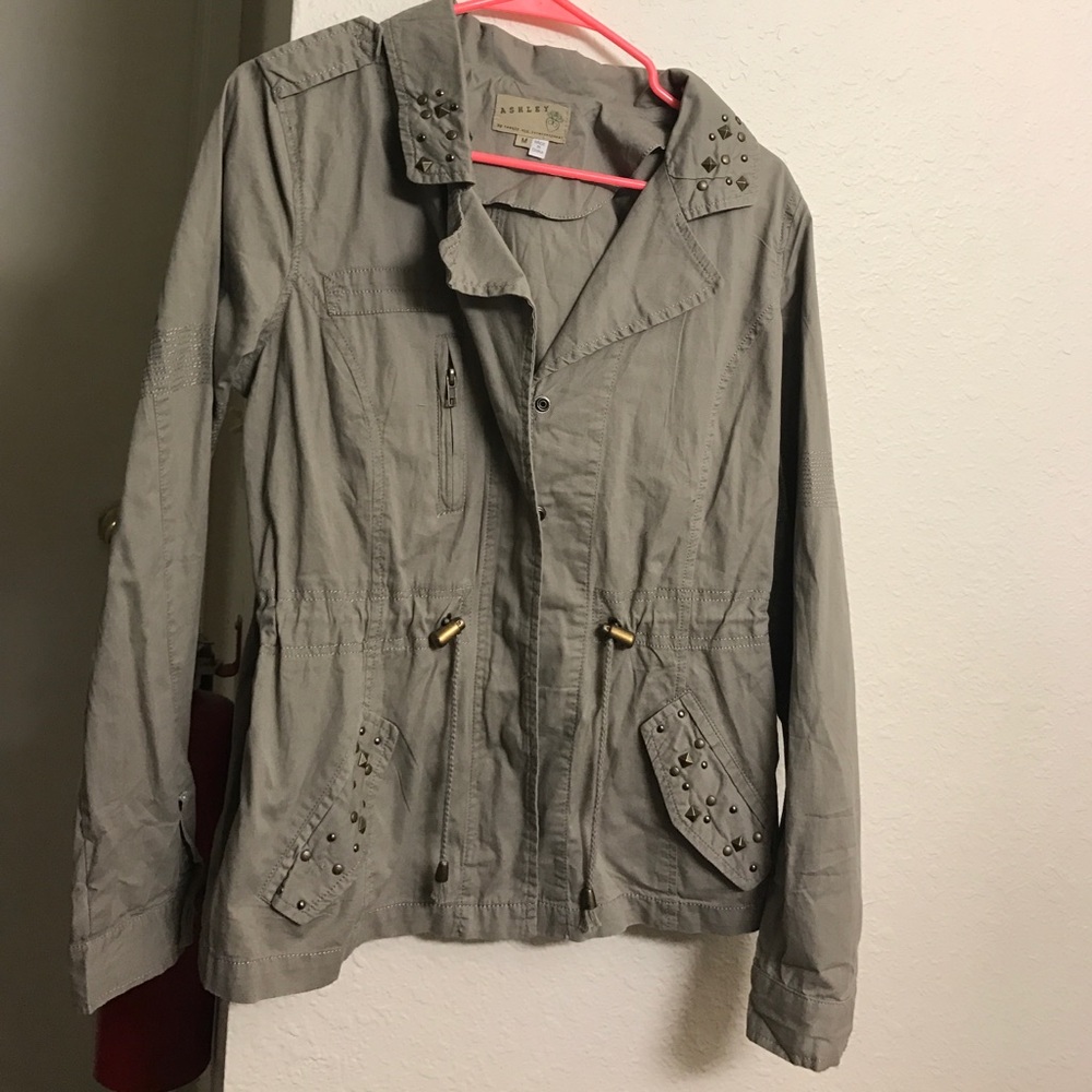 Long sleeve military jacket