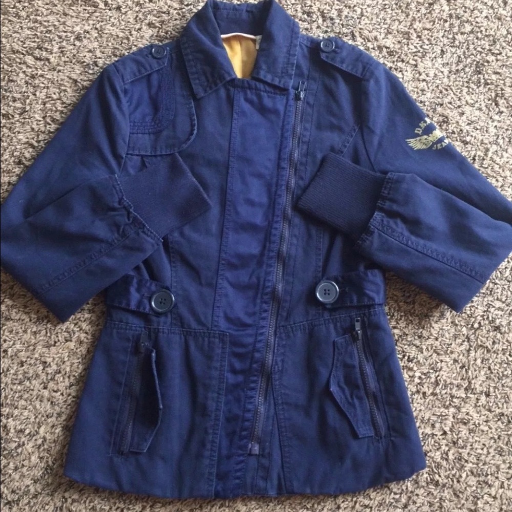 🚨DKNY Military style jacket Sz