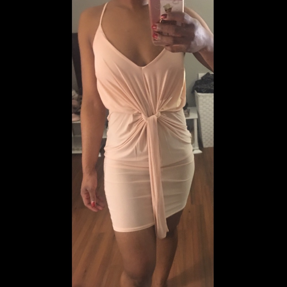 Blush pink dress