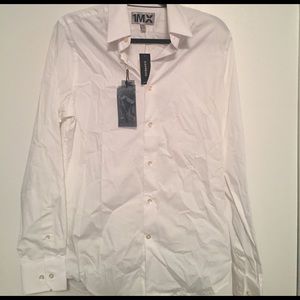 Express Fitted Dress Shirt
