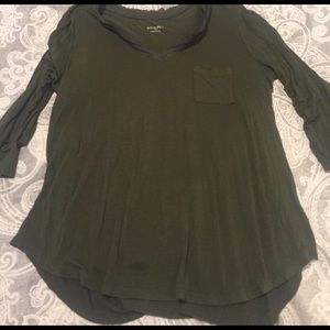 Adorable green Merona top