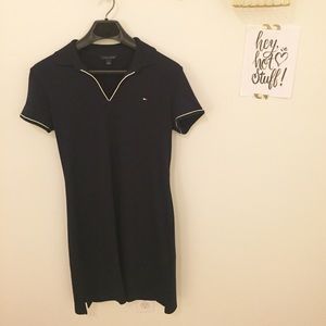 Navy Tommy Hilfiger polo dress
