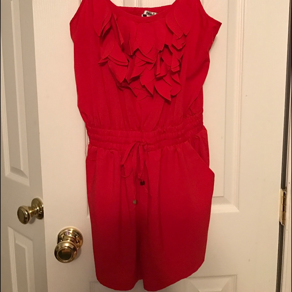 Red romper
