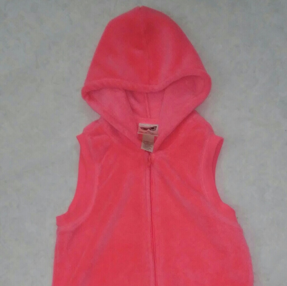 Bella du jour girls zip up vest
