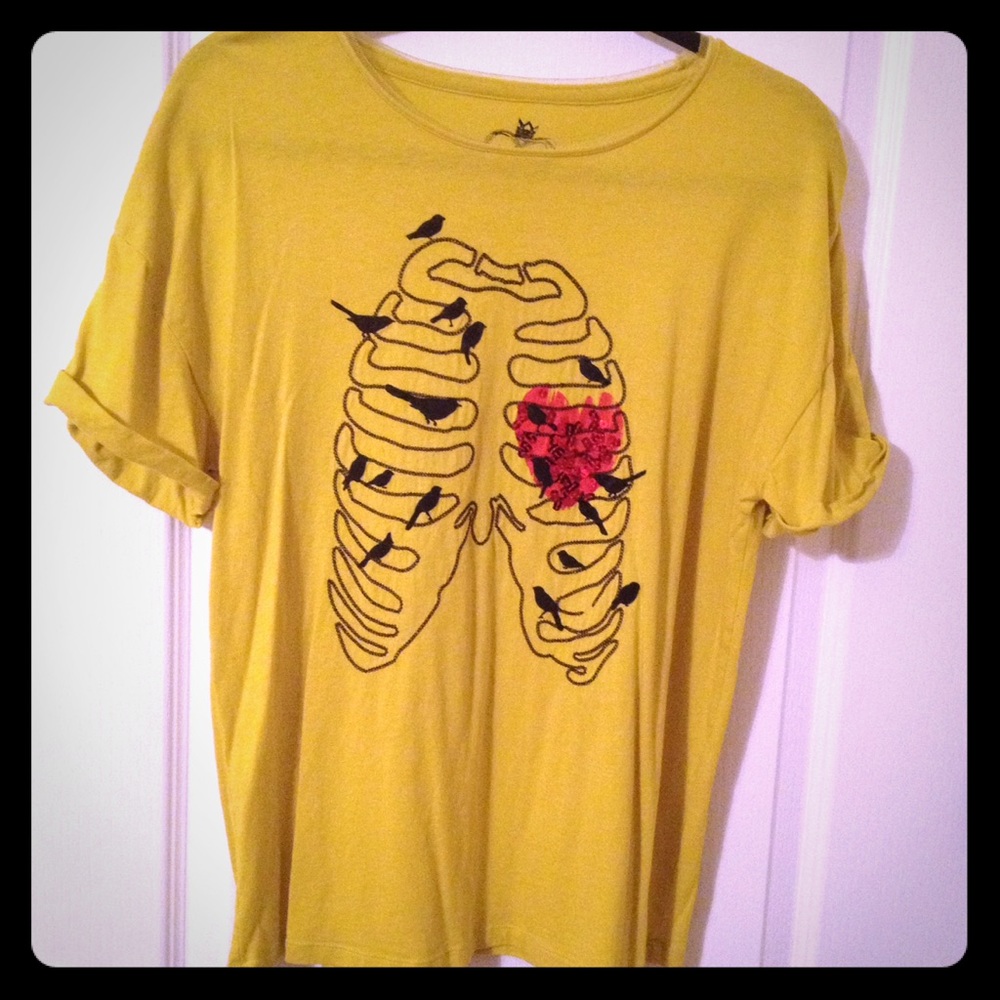 Vera Wang Princess Rib Cage Tee